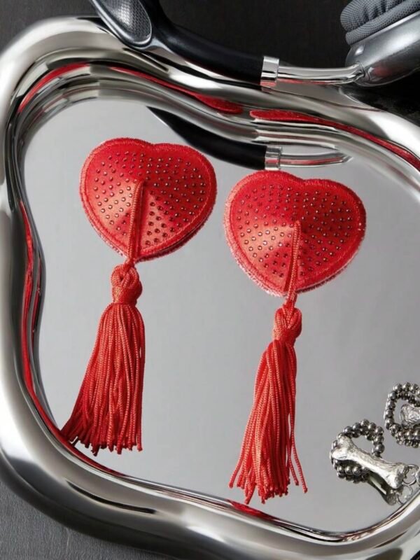 Tassel Heart Nipple Stickers (4.86)