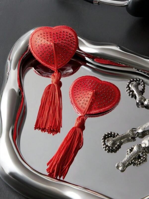 Tassel Heart Nipple Stickers (4.86) - Image 3