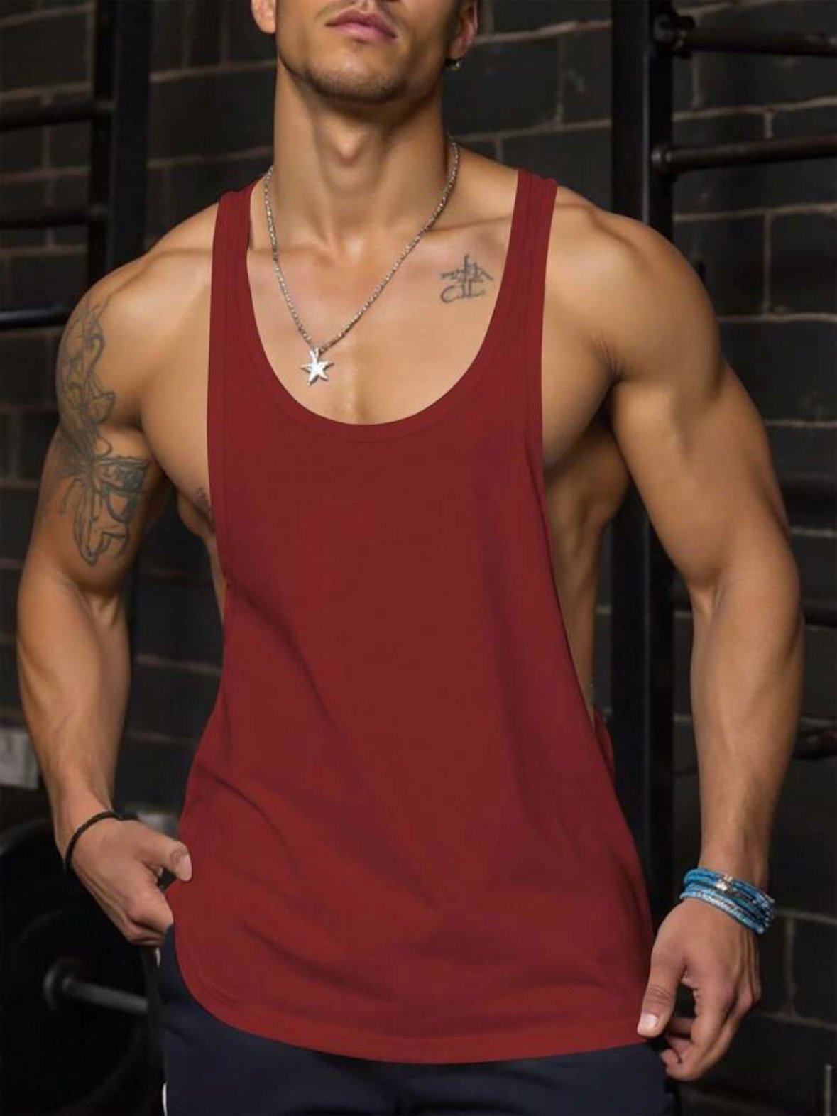 Men's Gym Muscle Shirt Tank Top (4.90)