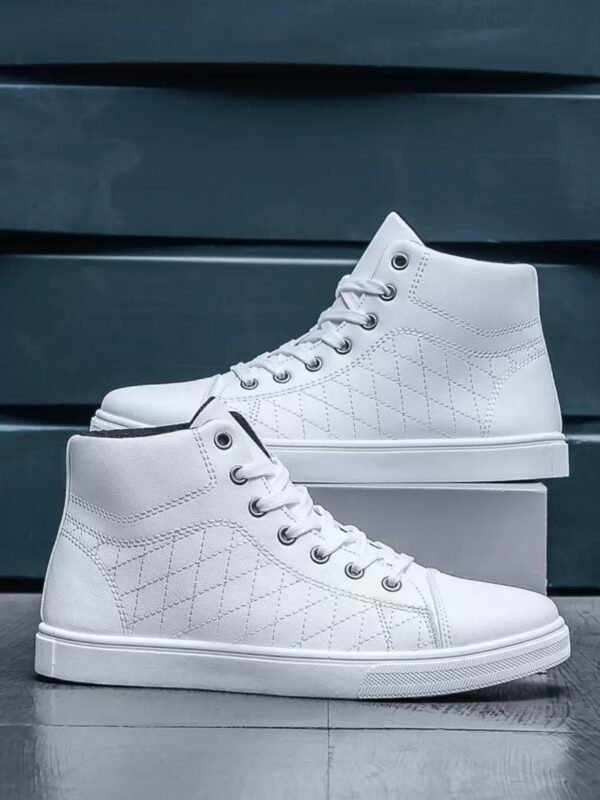 Men's Fashionable High-Top Sneakers Anti-Slip (4.89) - Image 4