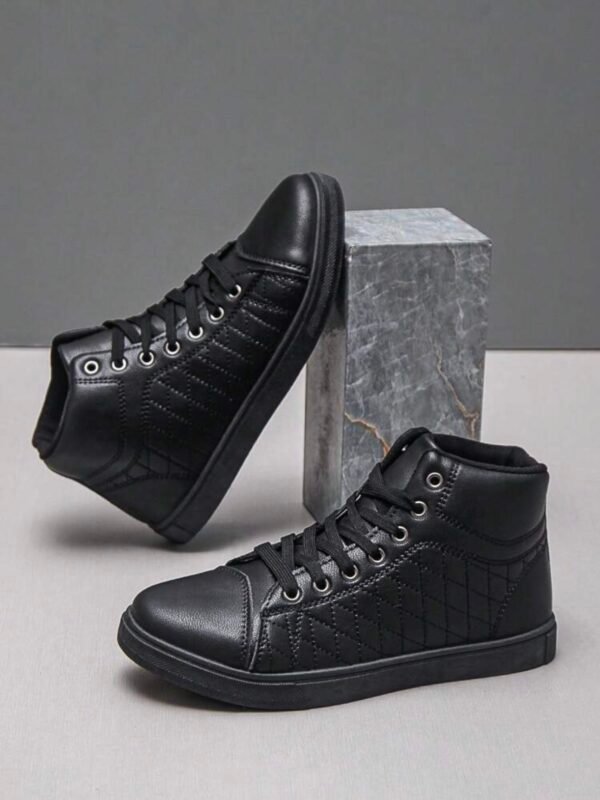 Men's Fashionable High-Top Sneakers Anti-Slip (4.89) - Image 5
