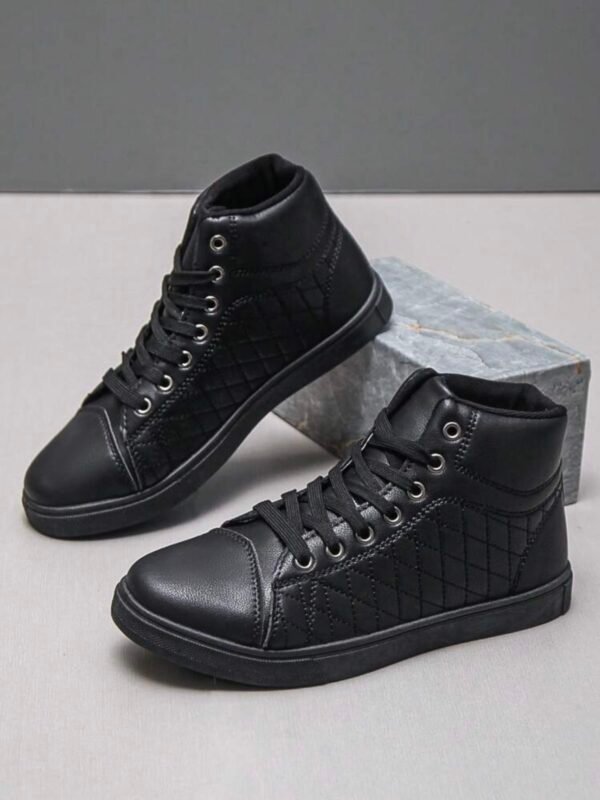 Men's Fashionable High-Top Sneakers Anti-Slip (4.89) - Image 6