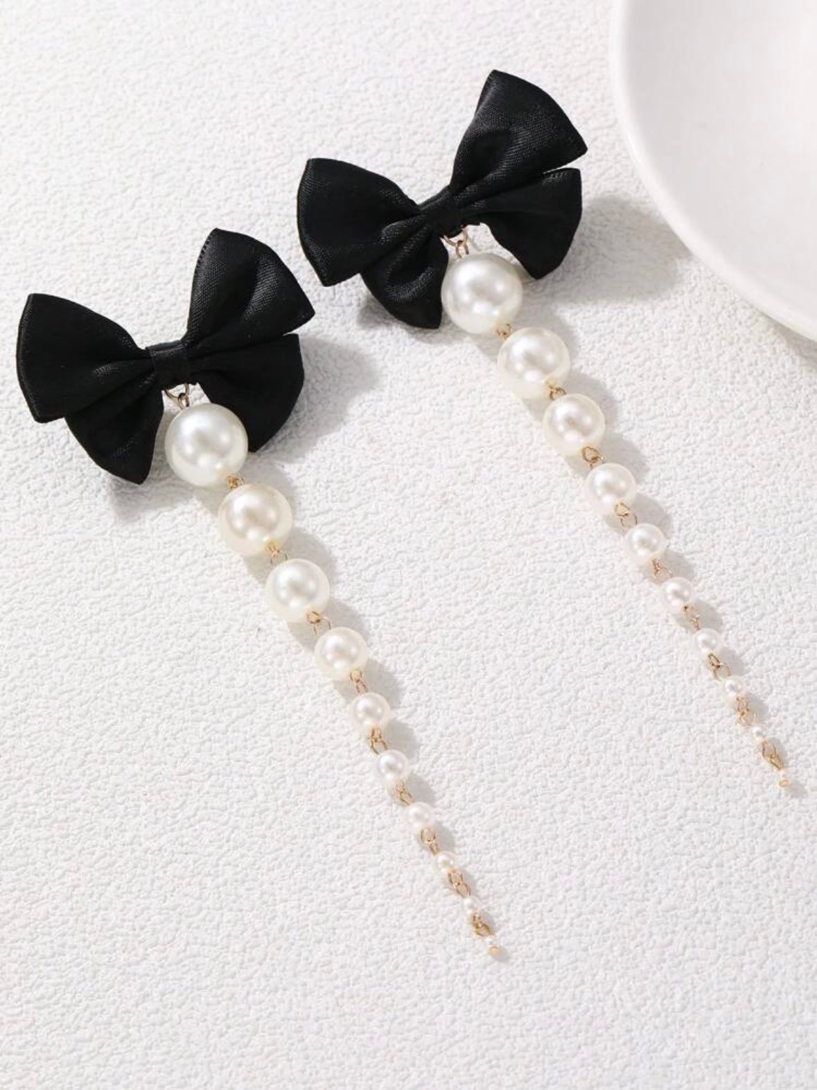 Sexy Elegant Long Tassel Faux Pearl Earrings (4.93) - Image 8