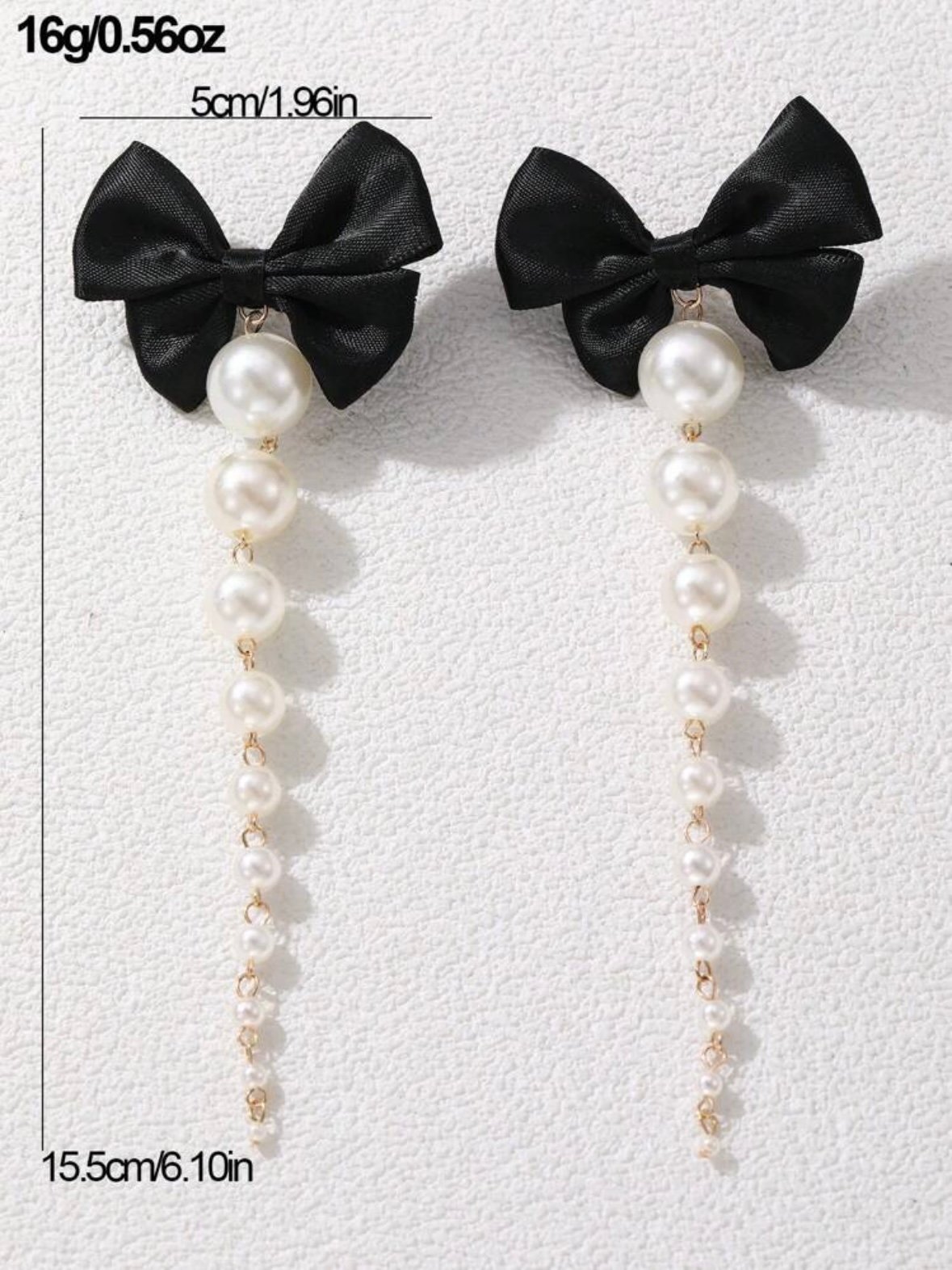 Sexy Elegant Long Tassel Faux Pearl Earrings (4.93) - Image 9