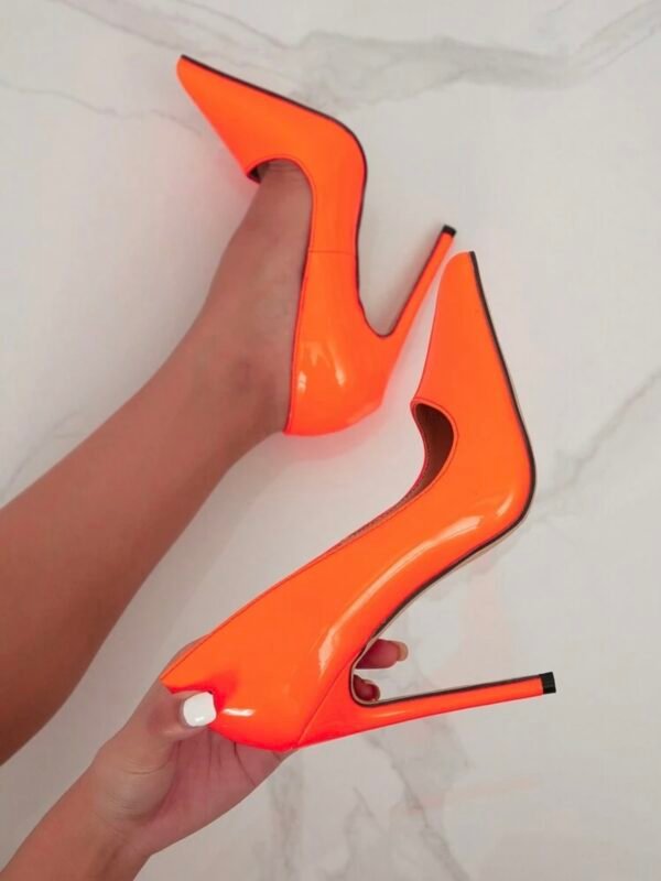 Neon Pointed Toe Stiletto Heel Pumps For Women (4.84) - Image 18