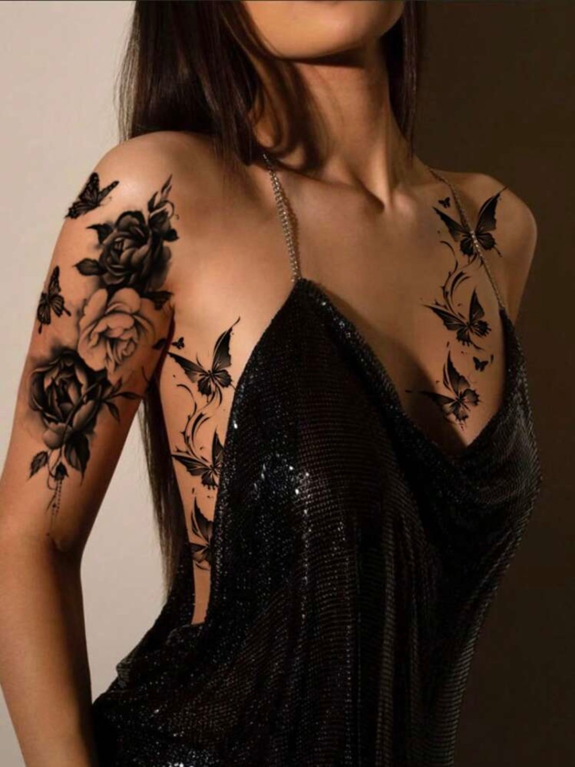 Temporary Flower & Butterfly Body Tattoo Stickers For Women (4.96) - Image 12