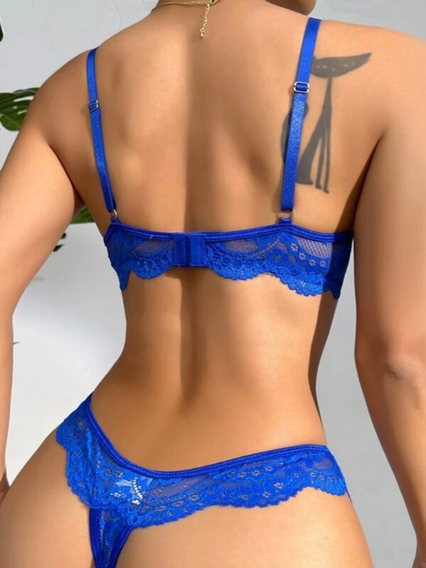 Lace Lingerie Underwire Bra & Thong Lingerie Set (4.90) - Image 7