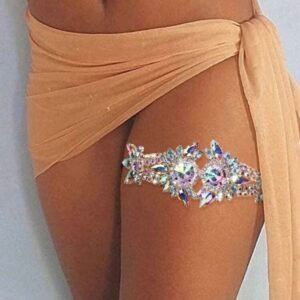 Screenshot Rhinestone Leg Chain Body Jewelry For Women (5.0)