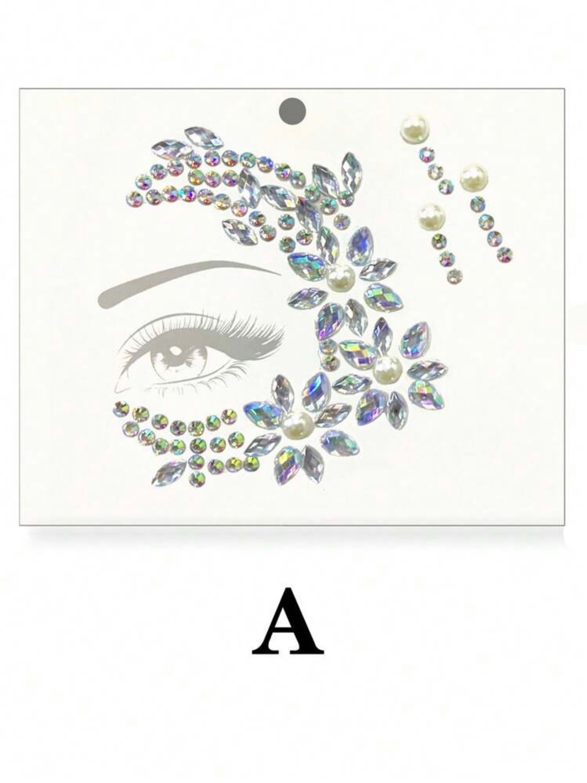 Rhinestone Eye Makeup Sticker (4.98) - Image 4