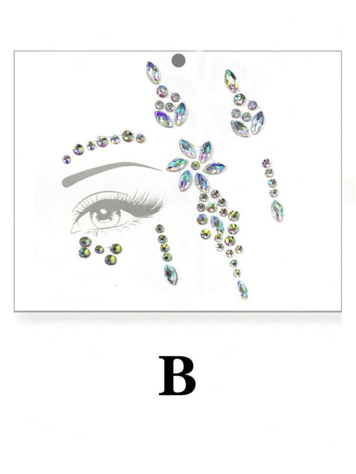 Rhinestone Eye Makeup Sticker (4.98) - Image 3