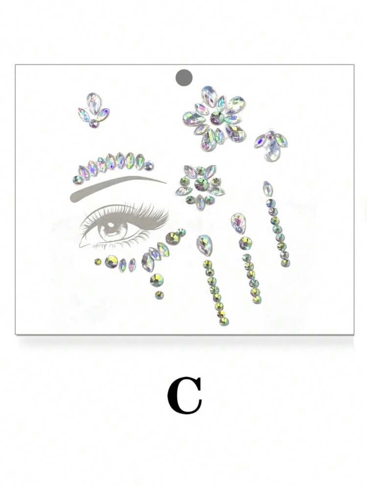 Rhinestone Eye Makeup Sticker (4.98) - Image 7