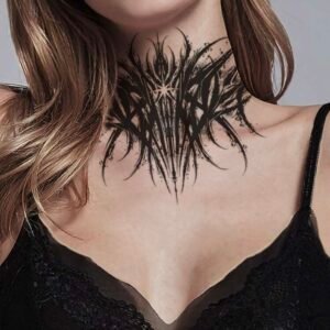 Screenshot Temporary Neck Tattoo For Men or Women (4.93)