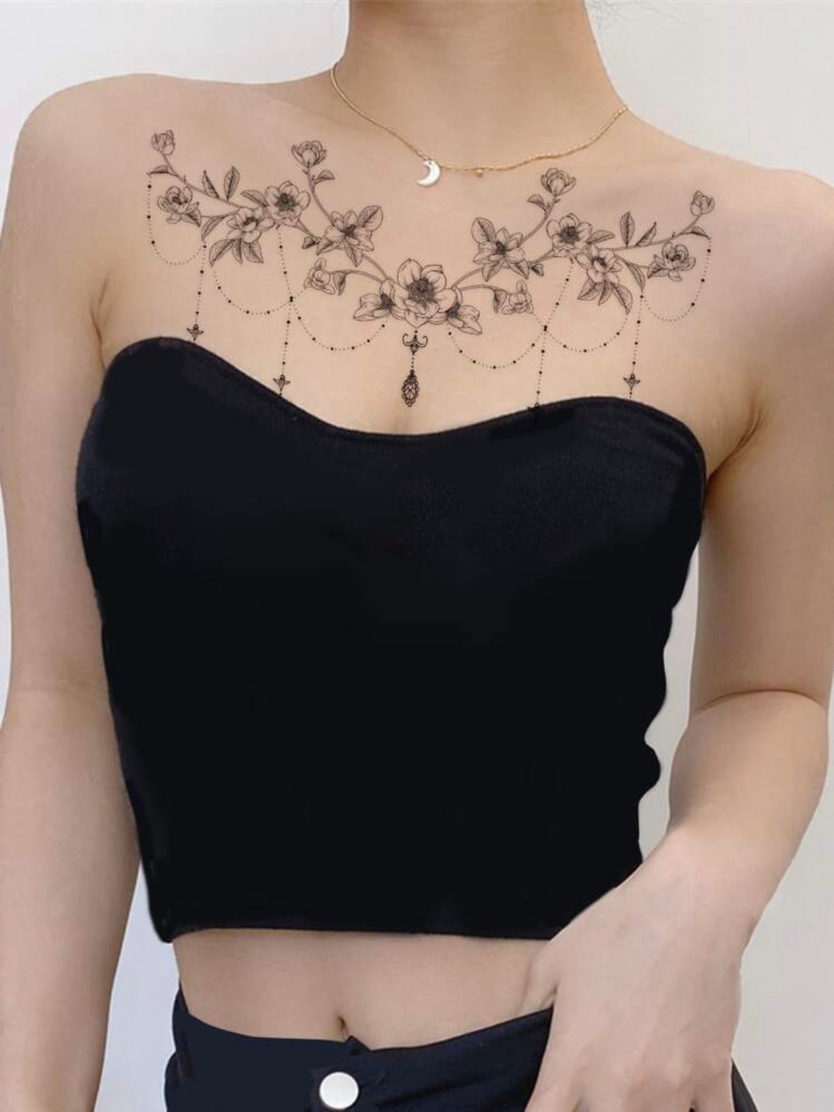 Temporary Tattoo For Collarbone Or Back 6 Sheets (4.95) - Image 4