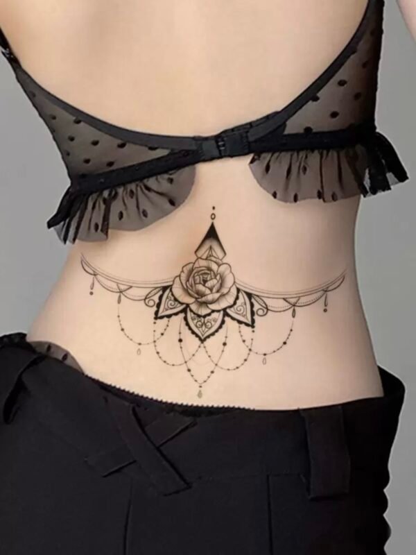 Temporary Tattoo For Collarbone Or Back 6 Sheets (4.95) - Image 3