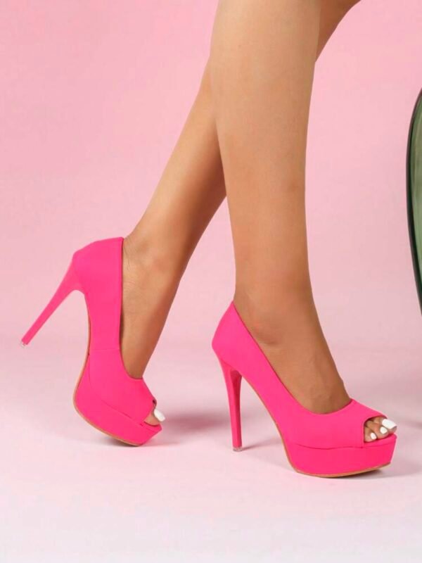Open Toe High Heel Shoes For Women (4.83)