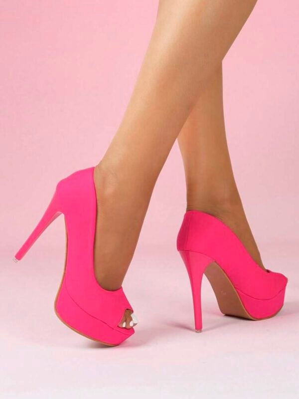 Open Toe High Heel Shoes For Women (4.83) - Image 4
