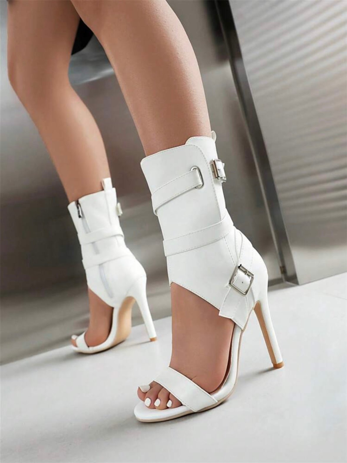 High Heel Sandal Boots Sexy Women's High Heel Boot (4.87) - Image 3