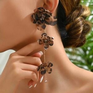 Screenshot Flower Long Dangle Earrings For Women (4.93)