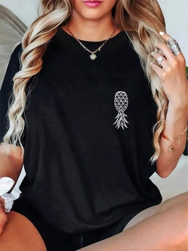 Upside Down Pineapple Swinger Lifestyle T Shirt (5.0)
