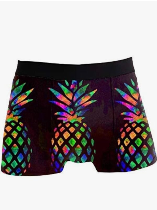 Men's Bright Pineapple Boxers (4.50)