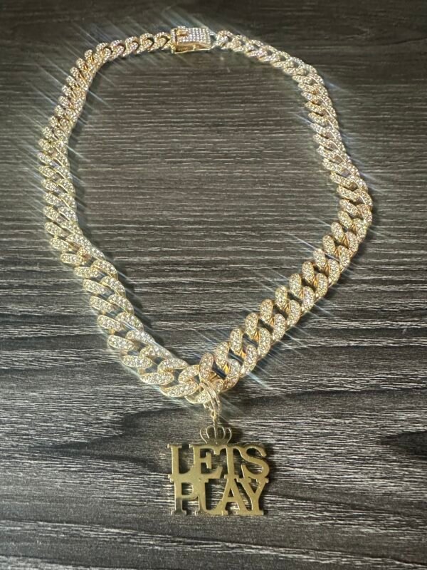 Temptation Let's Play Men's Rhinestone Chain (4.50) - Image 5