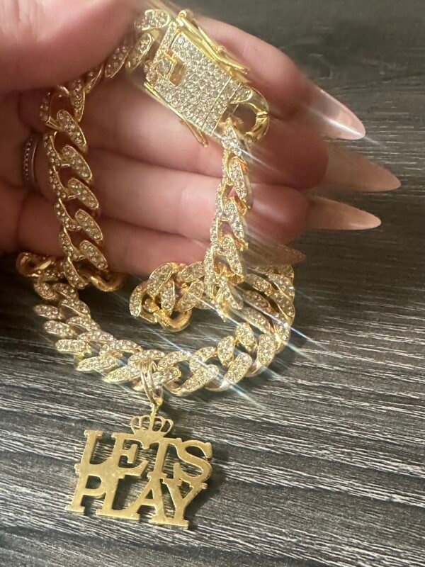 Temptation Let's Play Men's Rhinestone Chain (4.50) - Image 3