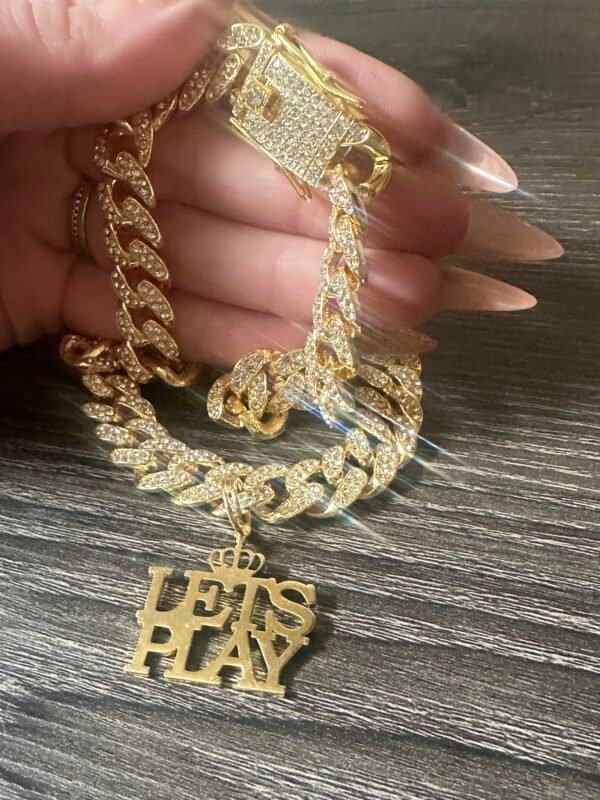 Temptation Let's Play Men's Rhinestone Chain (4.50) - Image 2