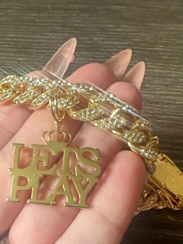 Temptation Let's Play Men's Rhinestone Chain (4.50) - Image 7