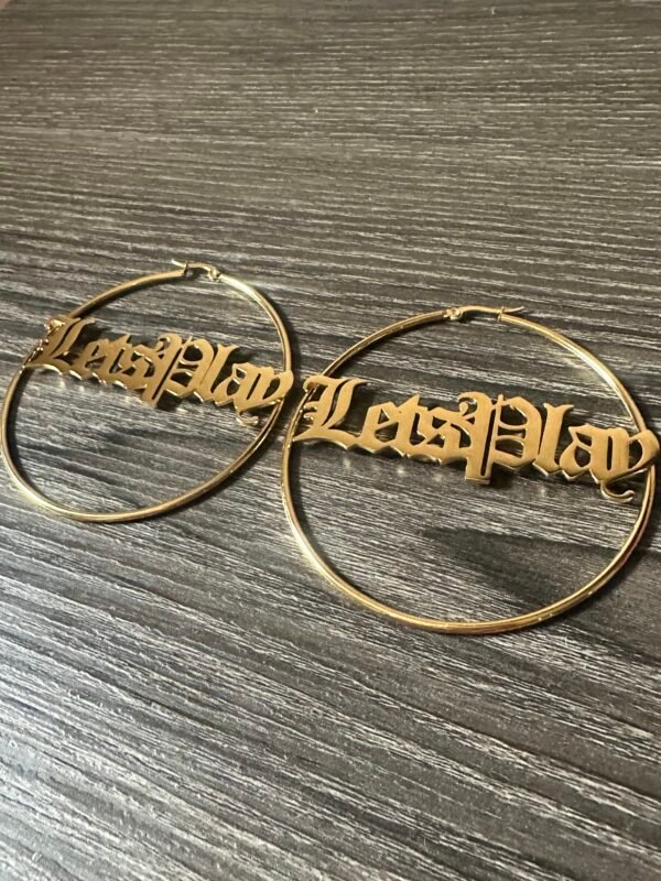 Temptation Let's Play Women's Hoop Earrings (4.93) - Image 8