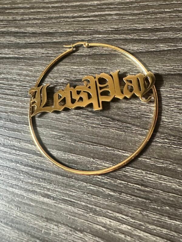 Temptation Let's Play Women's Hoop Earrings (4.93) - Image 5