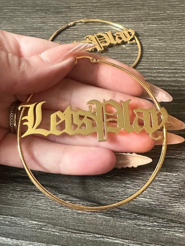 Temptation Let's Play Women's Hoop Earrings (4.93) - Image 6
