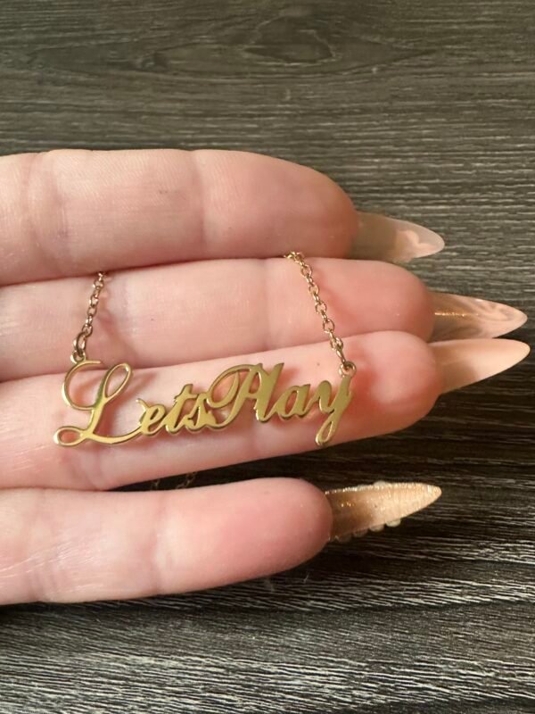 Temptation Let's Play Necklace For Women (4.97) - Image 3