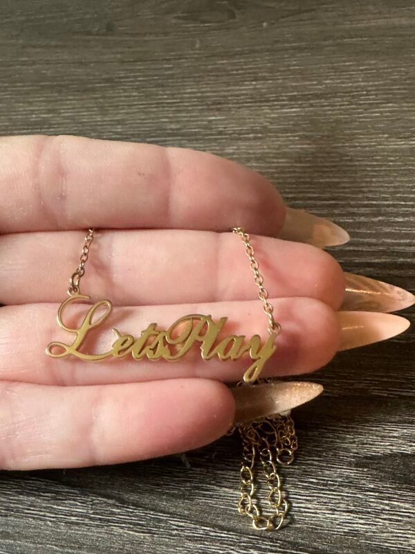 Temptation Let's Play Necklace For Women (4.97)