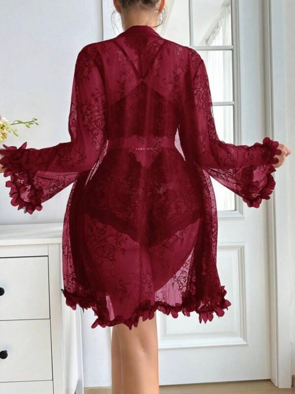 Sexy Lace See Through Pajama Set (4.91) - Image 4