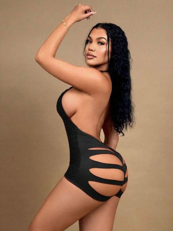 Women's Sexy Open Back Cutout Sexy Romper (4.87) - Image 2