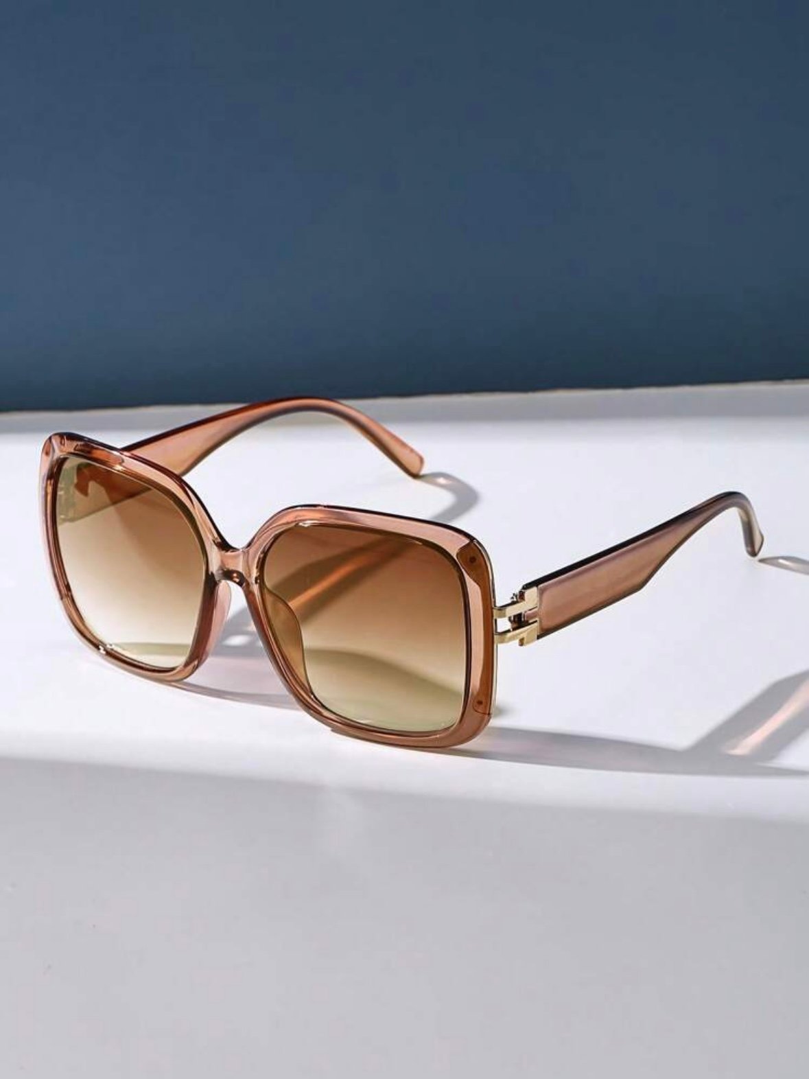 Women's Leopard Vintage Oversized Boho Sunglasses (5.0) - Image 8