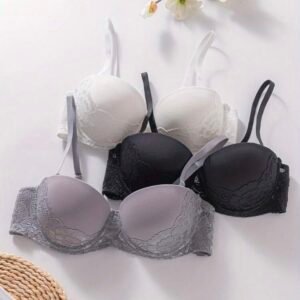 Screenshot Women's Sexy Solid Color Lace Bra's (5.0)