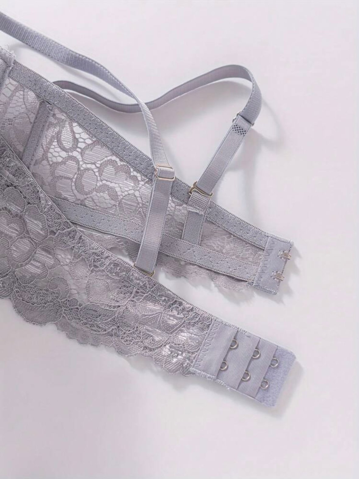 Women's Sexy Solid Color Lace Bra's (5.0) - Image 5