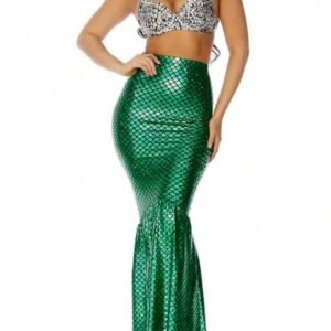 Mermaid Women's High Waist Bodycon Mermaid Skirt (5.0)