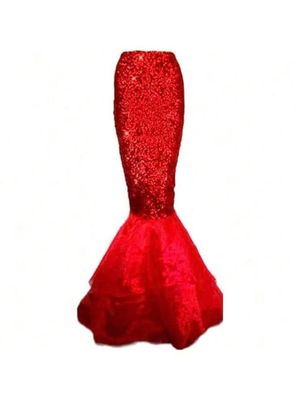 Mermaid Costume Skirt For Women Sequin Sexy Tail (5.0) - Image 5