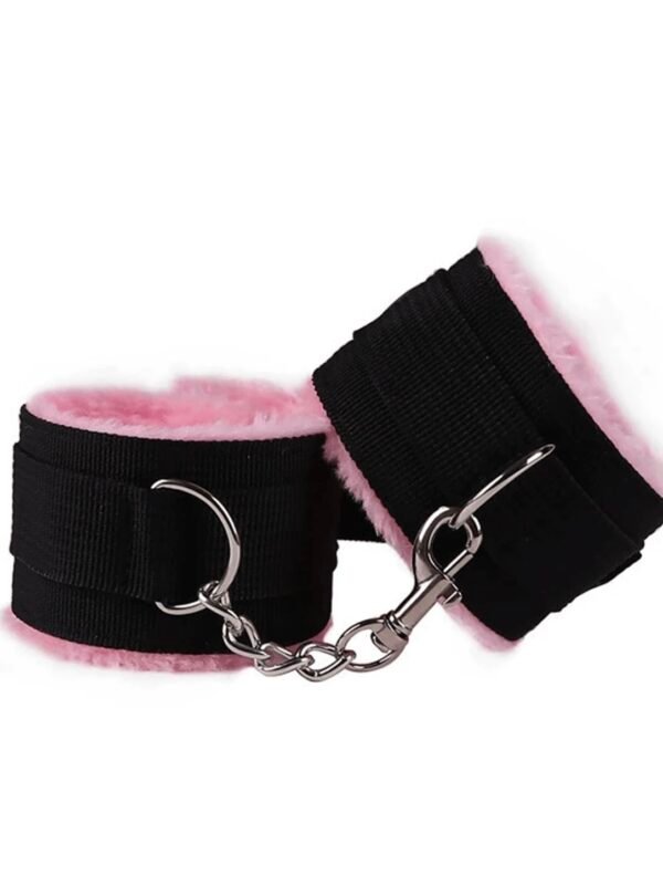 Plush Sex Handcuffs BDSM Bondage Couple's Set (5.0) - Image 5
