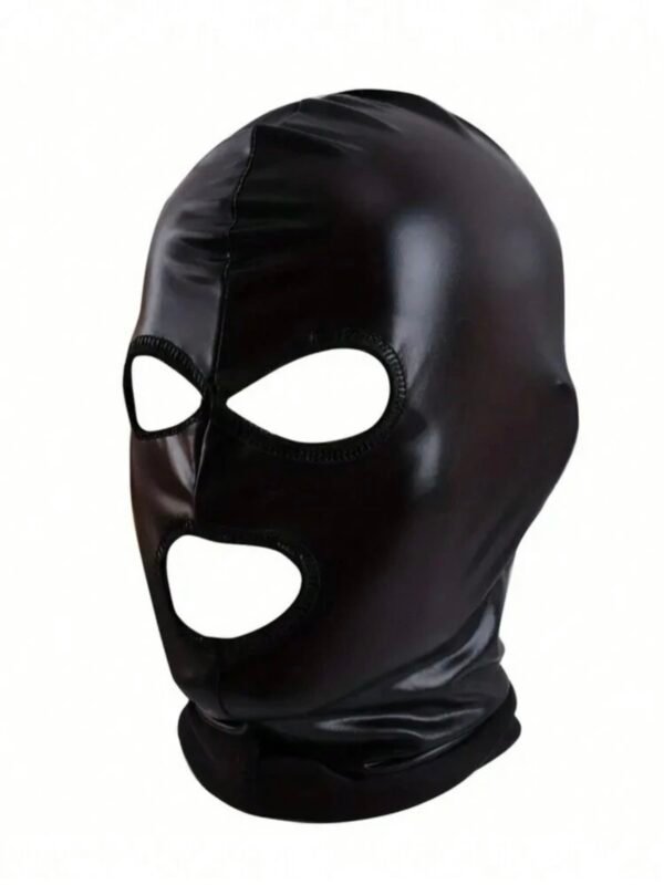 Men's Kinky BDSM Cosplay PU Leather Mask Soft (4.87)