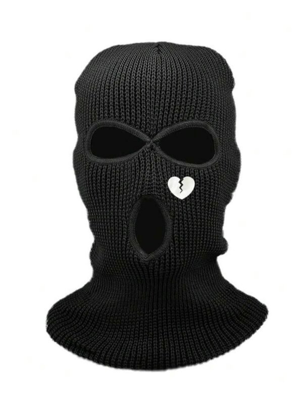 Knitted Full Face Cover Mask 3 Hole (4.84) - Image 3