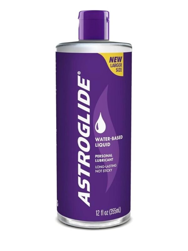 Astroglide Water Based Lube 12oz Bottle For Couples Or Singles Safe For Toys (4.60)