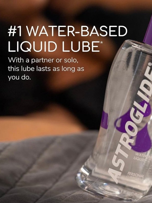 Astroglide Water Based Lube 5oz Bottle For Couples Or Singles Safe For Toys (4.60) - Image 4