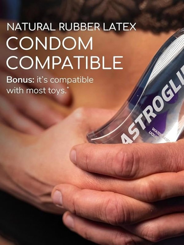 Astroglide Water Based Lube 5oz Bottle For Couples Or Singles Safe For Toys (4.60) - Image 5