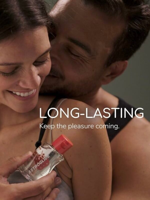 Sensual Strawberry Flavored Astroglide Water Based Lube 2.5oz Bottle Safe For Toys (4.50) - Image 4