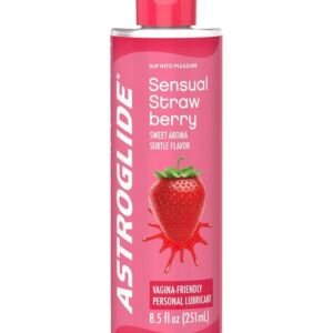 Screenshot Sensual Strawberry Flavored Astroglide Water Based Lube 8.5oz Bottle Safe For Toys (4.50)