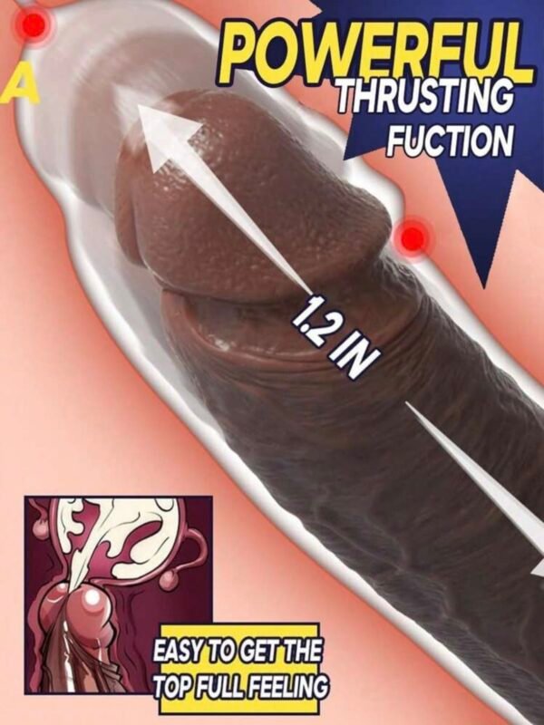 Dildo Vibrating & Thrusting Silicone Remote Controlled Dildo (4.78) - Image 7