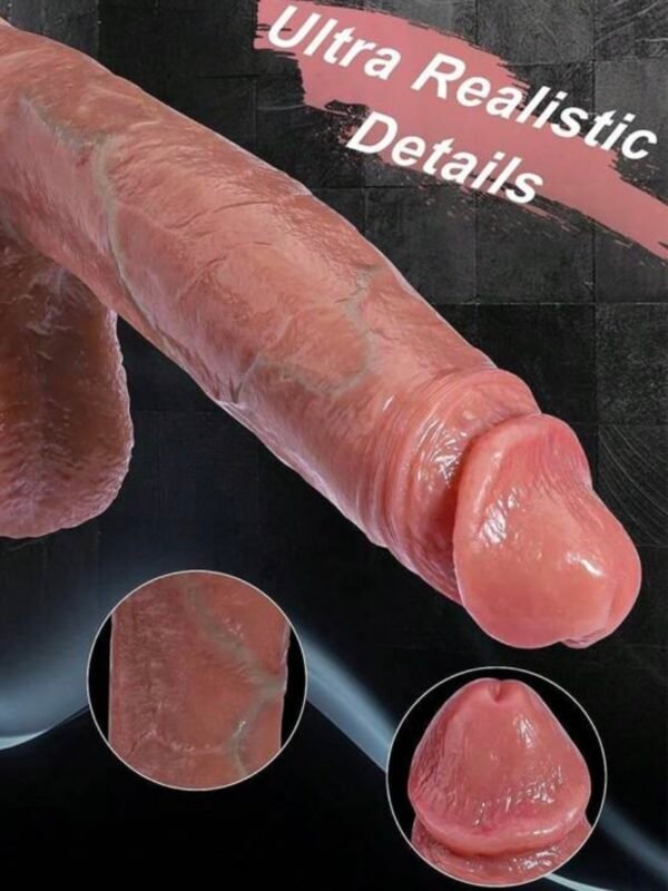 Realistic Dildo Huge Dildo Sex Toy Huge Size Options (4.87) - Image 6